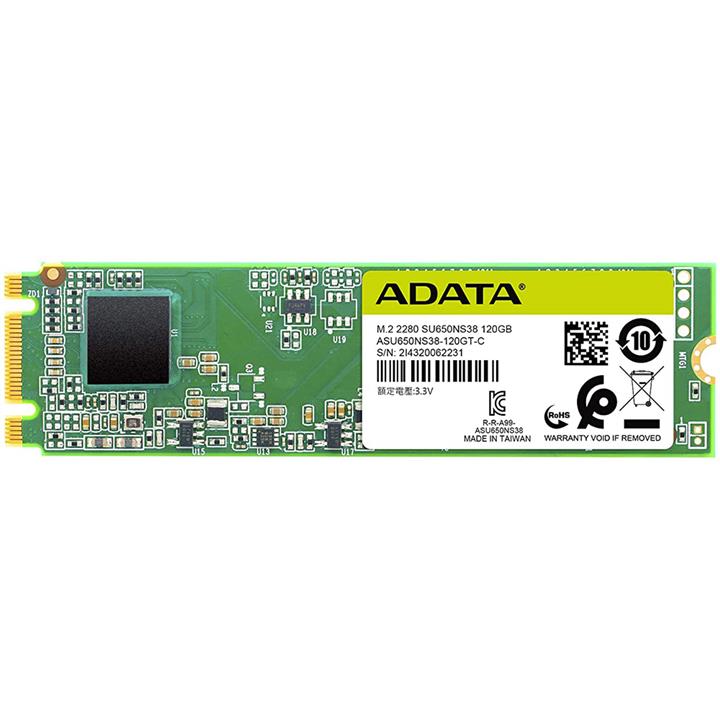 حافظه SSD ای دیتا مدل ADATA SU650 Ultimate 2280-120GB M2