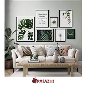 تابلو مدل برگ انجیری مجموعه 7 عددی