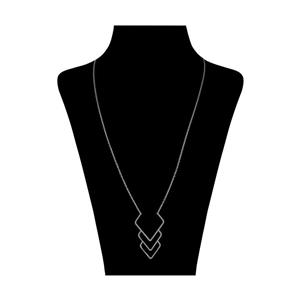 گردنبند نقره زنانه نیوانی مدل GA027 Nivani GA027 Silver Necklace For Women