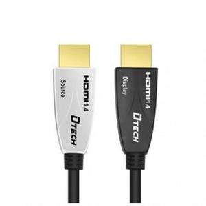 کابل لینک HDMI روی فیبر دیتک مدل DT-HF557 طول 25 متر DTECH DT-HF557 HDMI Cable 25m