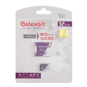 مموری میکرو گلکسبیت Galexbit 533X U1 80MB/S 32GB