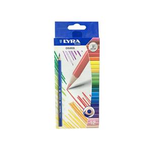 مداد رنگی 12 رنگ لیرا مدل Osiris Lyra Osiris 12 Colored Pencil