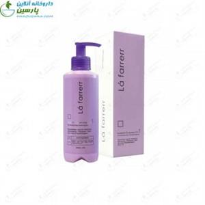 ژل بهداشتی بانوان 1 لافارر مدل Gentinal Cleansing Gel حجم 250 میلی لیتر Lafarrerr Feminin Daily Imtimate Hygiene genital cleansing 