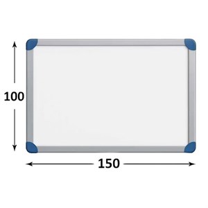 تخته وایت برد شیدکو مدل آلفا سایز 100 × 150 سانتی متر
