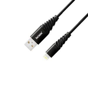 کابل تبدیل USB به لایتنینگ آینوبن مدل TPE طول 1.2 متر inoben TPE USB to Lightning Cable 120cm