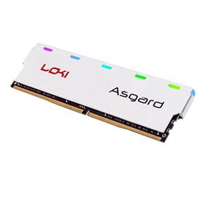 رم اسگارد سری LOKI W1 RGB با حافظه 8 گیگابایت و فرکانس 2666 مگاهرتز Asgard DDR4 8GB 2666MHz CL19 Single Channel Desktop RAM 