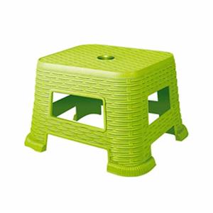 چهارپایه کوتاه حصیر بافت