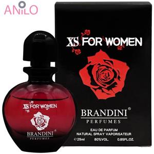 عطر جیبی زنانه برندینی مدل XS FOR WOMEN حجم 25 میلی لیتر
