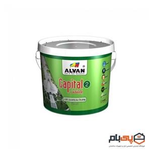 پوش رنگ نیمه پلاستیک مات پایتخت 2 الوان مدل ALCO-4007 حجم گالن