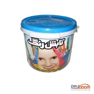 پوش رنگ نیم پلاستیک مات درجه دو تابش حجم 25 کیلو گرم