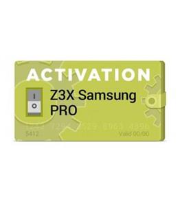 لایسنس اورجینال فعال ساز و اکتیو باکس Z3x برای Samsung Pro