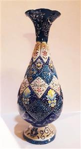 گلدان مینا کاری 