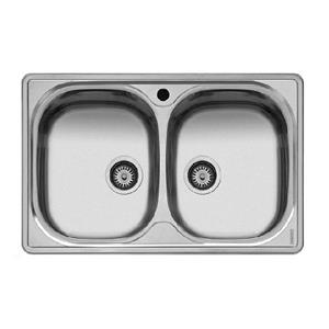 سینک فانتزی توکار اخوان  کد 15 (سایز80x50 ) Akhavan model 15 Sink