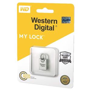 فلش مموری وسترن دیجیتال مدل My Lock ظرفیت 32 گیگابایت Western Digital MY Lock 32GB USB 2.0 Flash Memory