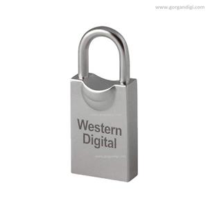 فلش مموری وسترن دیجیتال مدل My Lock ظرفیت 32 گیگابایت Western Digital MY Lock 32GB USB 2.0 Flash Memory