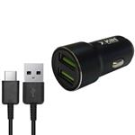 XKIN XK-CAR01 Car Charger With USB-C Cable 1m
