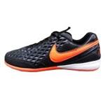 کفش فوتسال نایک تمپو لونار لجند طرح اصلی مشکی نارنجی Nike Tiempo Lunar Legend Black Orange 2019