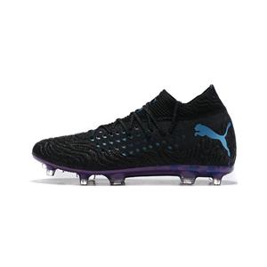 کفش فوتبال پوما فیوچر طرح اصلی مشکی نارنجی Puma Future Netfit Griezmann 19.1 FG Cleats Black Orang