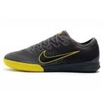 کفش فوتسال نایک مرکوریال طرح اصلی مشکی خاکستری زرد Nike Mercurial Vapor XII Pro IC Dark Grey Black Yellow