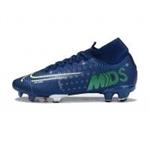 کفش فوتبال نایک مرکوریال سوپرفلای ساقدار طرح اصلی آبی Nike Dream Speed Mercurial Superfly VII Elite FG Blue Void Volt White