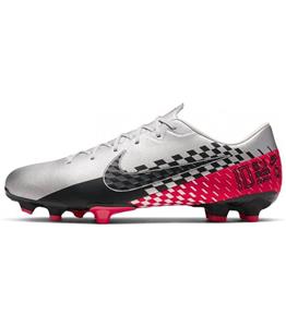 کفش فوتبال نایک مرکوریال سوپرفلای ساقدار طرح اصلی نقره ای مشکی قرمز Nike Mercurial Superfly VII Elite FG Silver Black Red 