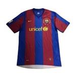 پیراهن کلاسیک بارسلونا Barcelona 2007 Retro Home Kit Jersey