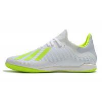 کفش فوتسال آدیداس ایکس طرح اصلی سفید زرد Adidas X Tango 18.3 IN WhiteYellow 