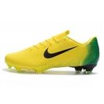 کفش فوتبال نایک مرکوریال طرح اصلی زرد سبز Nike Mercurial Vapor XII PRO FG Yellow Black Green