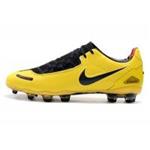 کفش فوتبال نایک لیسر طرح اصلی زرد مشکی Nike T90 Laser I SE FG Yellow Black