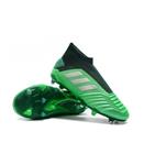 کفش فوتبال آدیداس پردیتور Adidas Predator 19+ FG Black Green Silver Metallic