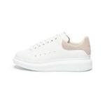 کتانی رانینگ زنانه Alexander Mcqueen White Pink Leather Sneakers