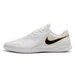 کفش فوتسال نایک فانتوم طرح اصلی سفید طلایی Nike Phanton VSN WhiteBlack