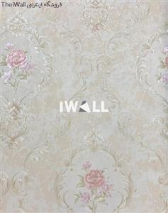 کاغذ دیواری طرح داماسک گلدار آلبوم سواروسکی کد6132 