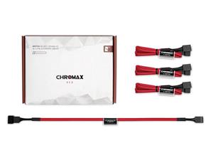 کابل افزایش طول 4 پین فن نوکتوا مدل NA SEC1 Chromax.red Noctua 30cm PIN Fan Extension Cable 