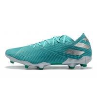 کفش فوتبال آدیداس نمزیز طرح اصلی سبز Adidas Nemeziz 19.1 FG Green Silver 