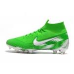 کفش فوتبال نایک مرکوریال سوپرفلای ساقدار طرح اصلی سبز سفید