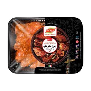 بازو مرغ کبابی کوروش پروتئین البرز با طعم تند مکزیکی مقدار 800 گرم  Kourosh Protein Alborz With Spicy Mexican Flavor Grilled Chicken Arm 800 gr