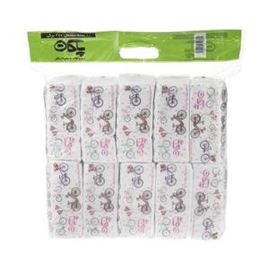 دستمال کاغذی 200 برگ پاکان مدل Simple بسته 10 عددی 