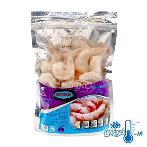 میگو سایز 50-41 بیستون وزن 500 گرم Bisetoon Size 41-50 Shrimp 500 gr