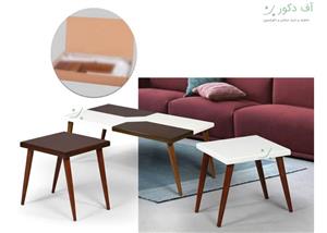 میز پذیرایی مدل ونیز کد 031 مجموعه 3 عددی