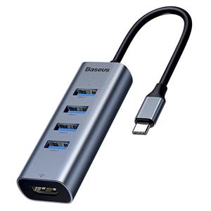 هاب 5 پورت USB C باسئوس مدل CAHUB N 