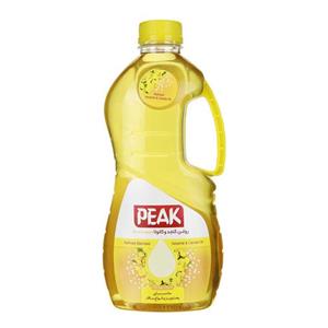 روغن کنجد و کانولا تصفیه شده پیک حجم 1.8 لیتر  Peak Refined Sesame and Canola Oil 1.8Lt Peak Sesame and Canola Oil 1.8Lt