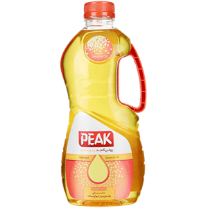 روغن کنجد تصفیه شده پیک حجم 1.8 لیتر Peak Refined Sesame Oil 1.8Lt 