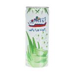 نوشیدنی پالپ دار آلوئه ورا گلشن مقدار 240 میلی لیتر  Golshan Aloe Vera Pulp Drink 240ml