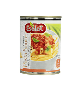 کنسرو سس ماکارونی با سویا اصالت وزن 380 گرم Esalat Canned Chickpeas gr 