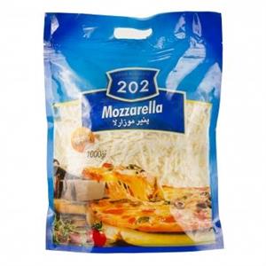 پنیر پیتزا موزارلا 202 وزن 1 کیلوگرم Mozzarella Pizza Cheese kg 