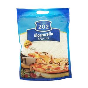 پنیر پیتزا موزارلا 202 وزن 1 کیلوگرم Mozzarella Pizza Cheese kg 