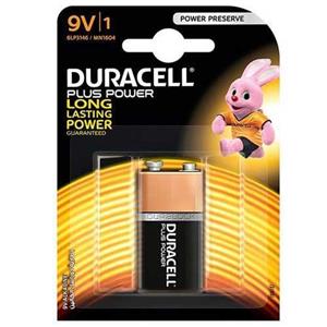 باتری کتابی دوراسل مدل Plus Power Duralock Duracell 9V Battery 