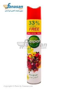 اسپری خوشبو کننده هوا کاسپین مدل Bouquet حجم 400 میلی لیتر Caspian Bouquet Air Freshener Spray 400ml