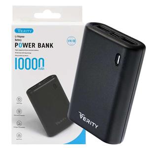 شارژر همراه وریتی مدل V-PA116 با ظرفیت 10000 میلی آمپر ساعت